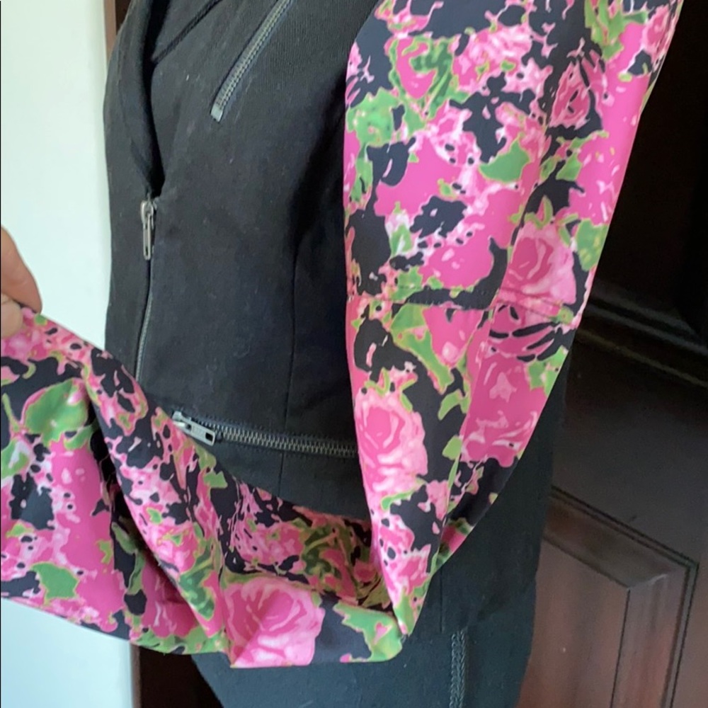 Moto style denim jacket - Picture 2 of 7